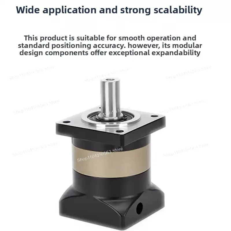 Precision Right-Angle Planetary Reducer - 100W/750W for Servo & Stepper Motors, High Torque Low Noise