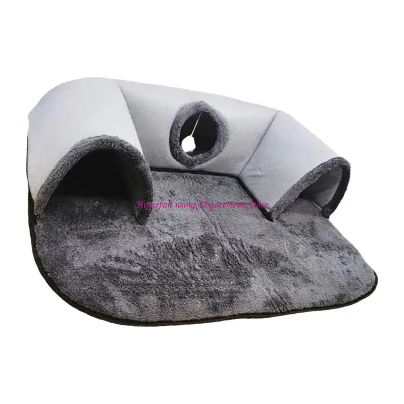 

Теплый туннель для приключений кошек с шумопоглощающей прокладкой, складывающийся игровой туннель