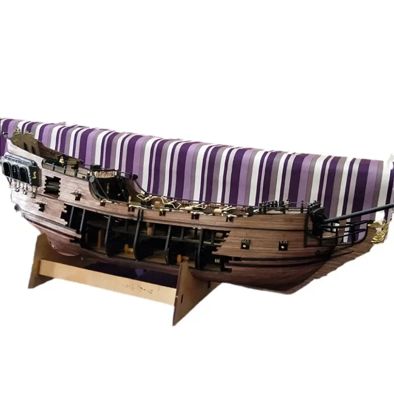 Black Pearl scene version sailboat DIY model kit