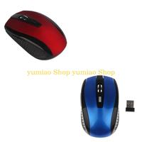 587B Portable Optical Mouse 2000DPI Ergonomic Grips 6 Buttons Cordless Mouse for PC