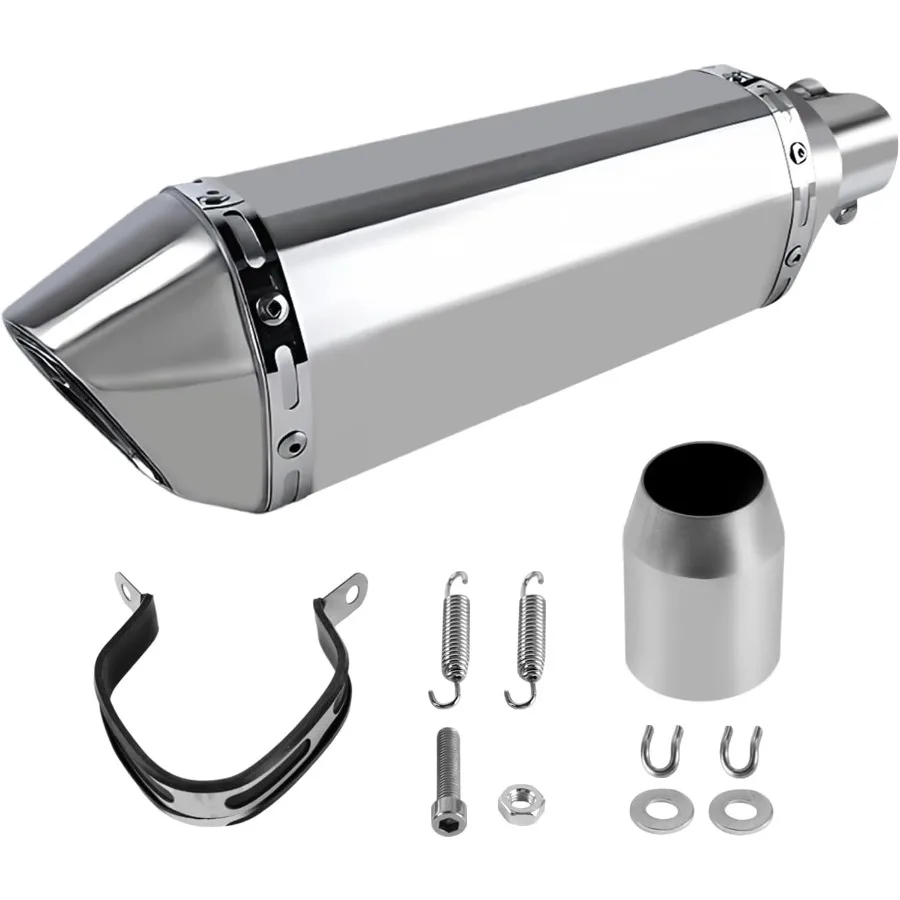 

Универсальный мотоциклетный глушитель 1,52 со съемным DB Killer для уличных видов спорта, велосипедов, квадроциклов и выхлопных систем скутеров C