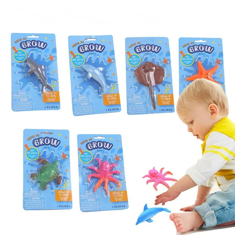 Growing Expanding in Water Simulation deep Ocean Novelty Sea biology Toy Educational Toy Creative Magicscience education