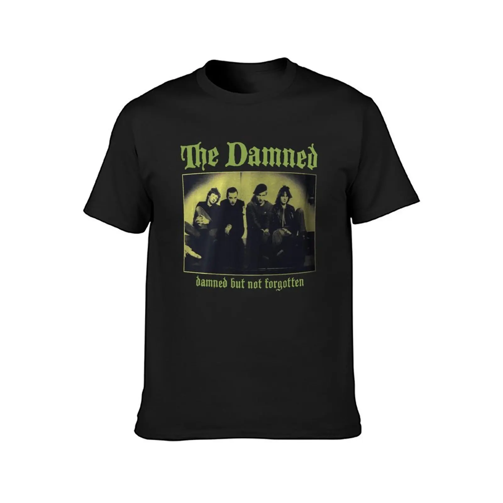 But not forgotten The Damned cool art gift for fans T-Shirt vintage for a boy cute tops funnys Men's t-shirt