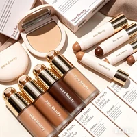 Original Rare Beauty 3D Face Contour Liquid Bronzer Shade Smooth Highlight Mirror Lasting Natural Nose Shadow Waterproof Makeup 4