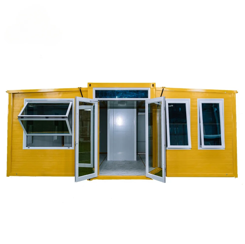 20FT Expandable Container House Foldable Prefab Tiny House Portable Prefabricated House Hotel Coffee Shop Mobile Home