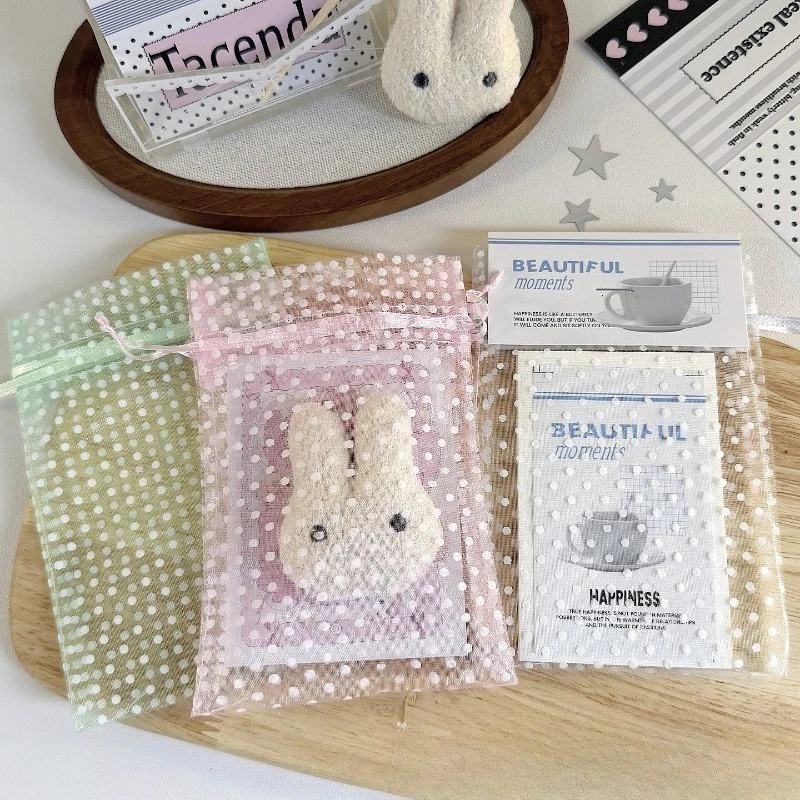 bolsa-de-malha-solida-com-bolinhas-e-cordao-sacola-fofa-para-materiais-de-diario-embalagem-de-pequenos-presentes-organizador-diy-estojo-de-armazenamento