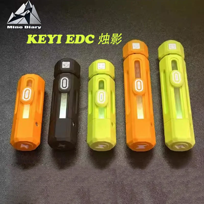 

KEYI EDC Непоседа Многофункциональные забавные игрушки Модный пластиковый Спиннер Свет Дизайн Снятие стресса Релаксационная игрушка Инструменты СДВГ