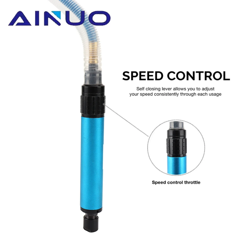 Mini Air Grinder Set Pencil Type Air Micro Die Grinder Pneumatic Engraving Pen Handheld Carving Grinding Polishing Tool