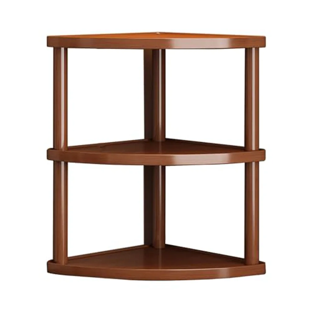 90° Corner Desktop Storage Shelves Multi-Layer Open Shelving Unit Heavy-Dutyfor Office Desks Kitchens Cup Holder
