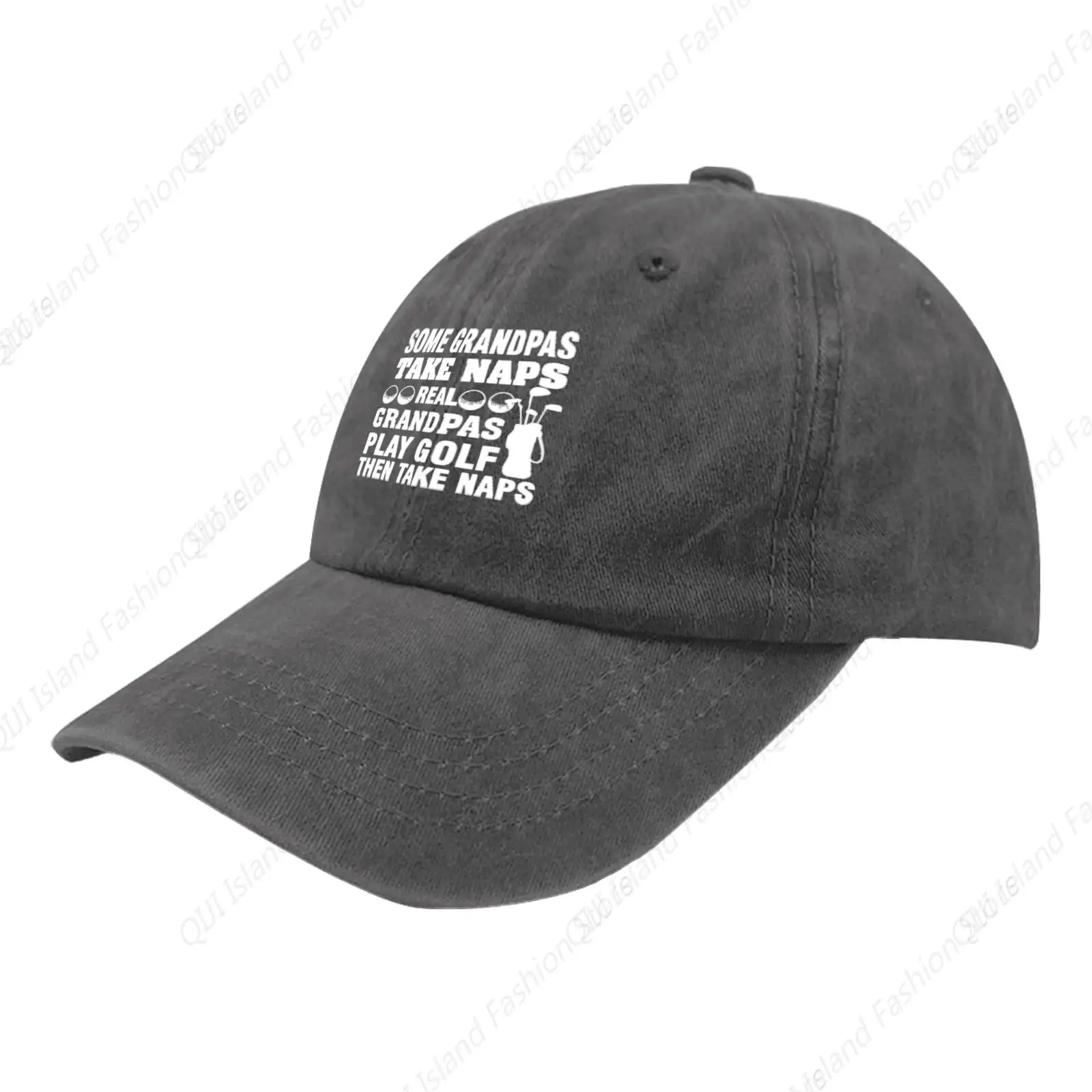 Some Grandpas Take Naps Hats for Men Baseball Caps Funny for Men Women Vintage Trucker Denim Hat Washed Cotton Unisex