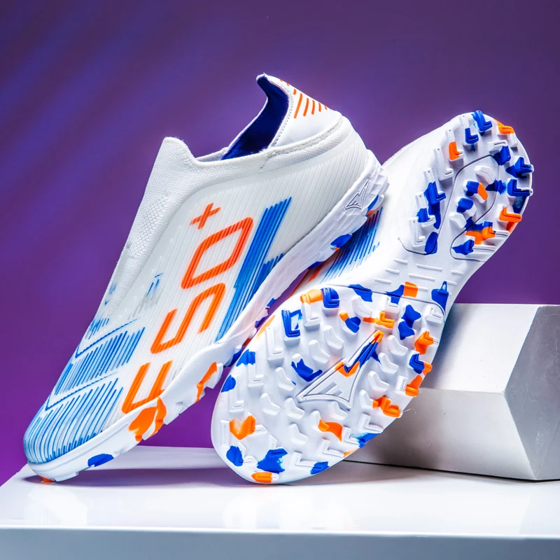 New Men's Soccer Shoes Grass Ultralight Sport Comfortable Indoor Cleats Non Slip Fg Turf Futsal Adult Non-Slip Football Boots