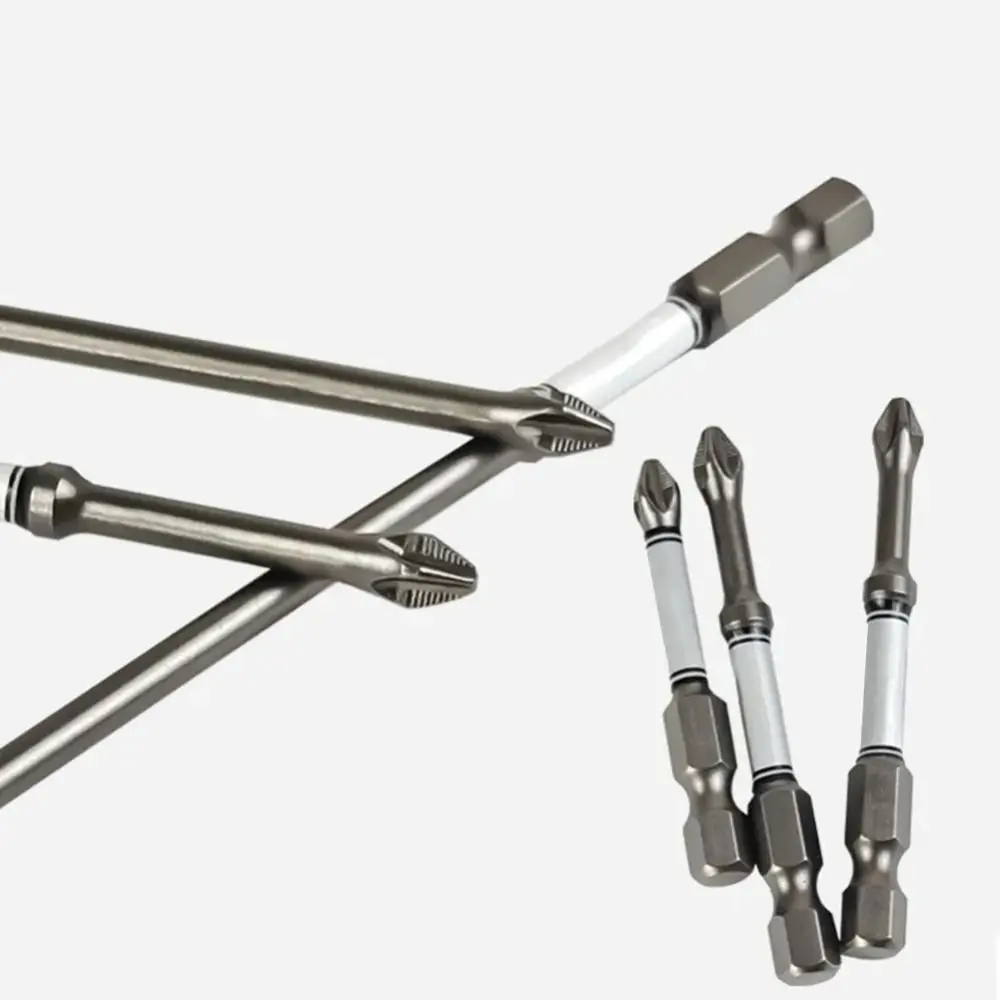 

Portable Non-slip Impact Phillips Screwdriver Bit Impact Resistant Hex Shank Driver Bit 50-150mm Wear-resistant Phillips Bit