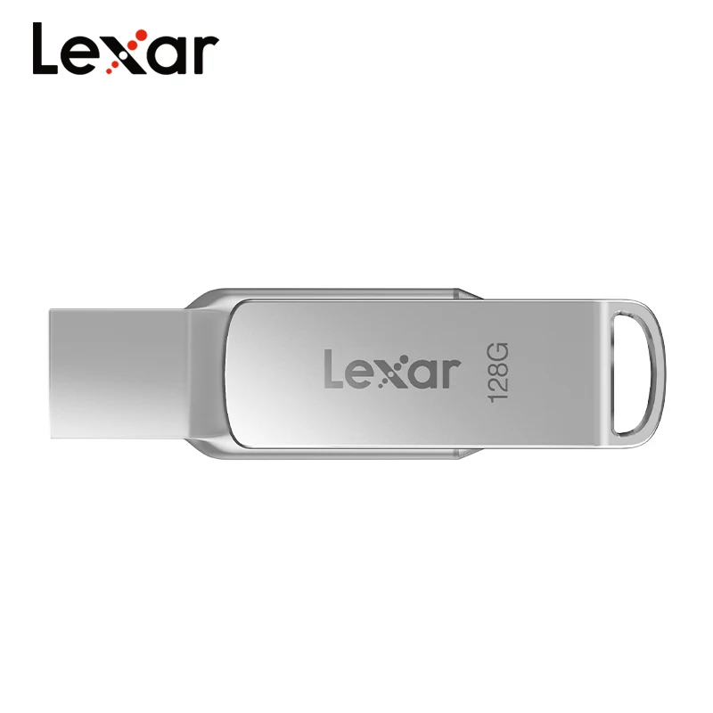 Lexar USB 3.2 TYPE-C Jumpdrive Gen1 High Speed 150MB/s AES Encryption Pen Drive 128GB D40T Flash Memory Stick Storage U Disk