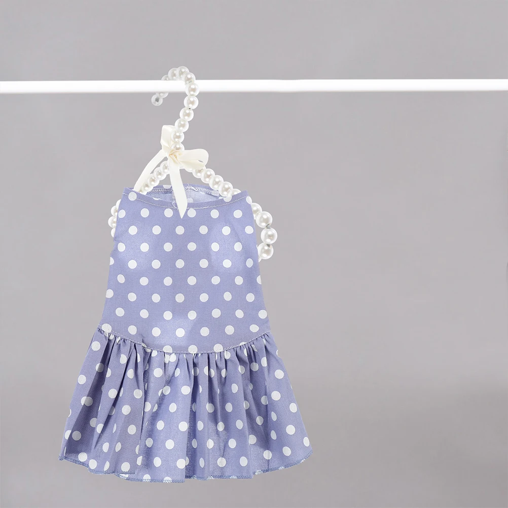 

3Pcs Dog Clothes Hanger with and Bow Design Convenient Pet Garment Rack for Home Organization