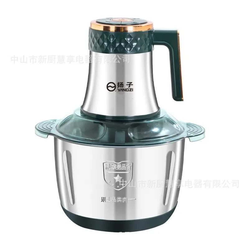 

Yangzi Household Meat Grinder Stainless Steel Large Capacity Multi-Functional Semi-Automatic Food Processor Meat Mincer Baby Foo