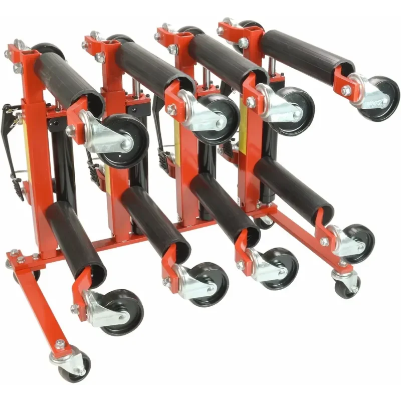 for Garage Equipment Car Wheel Cart Sets and Stand Car Wheel Cart