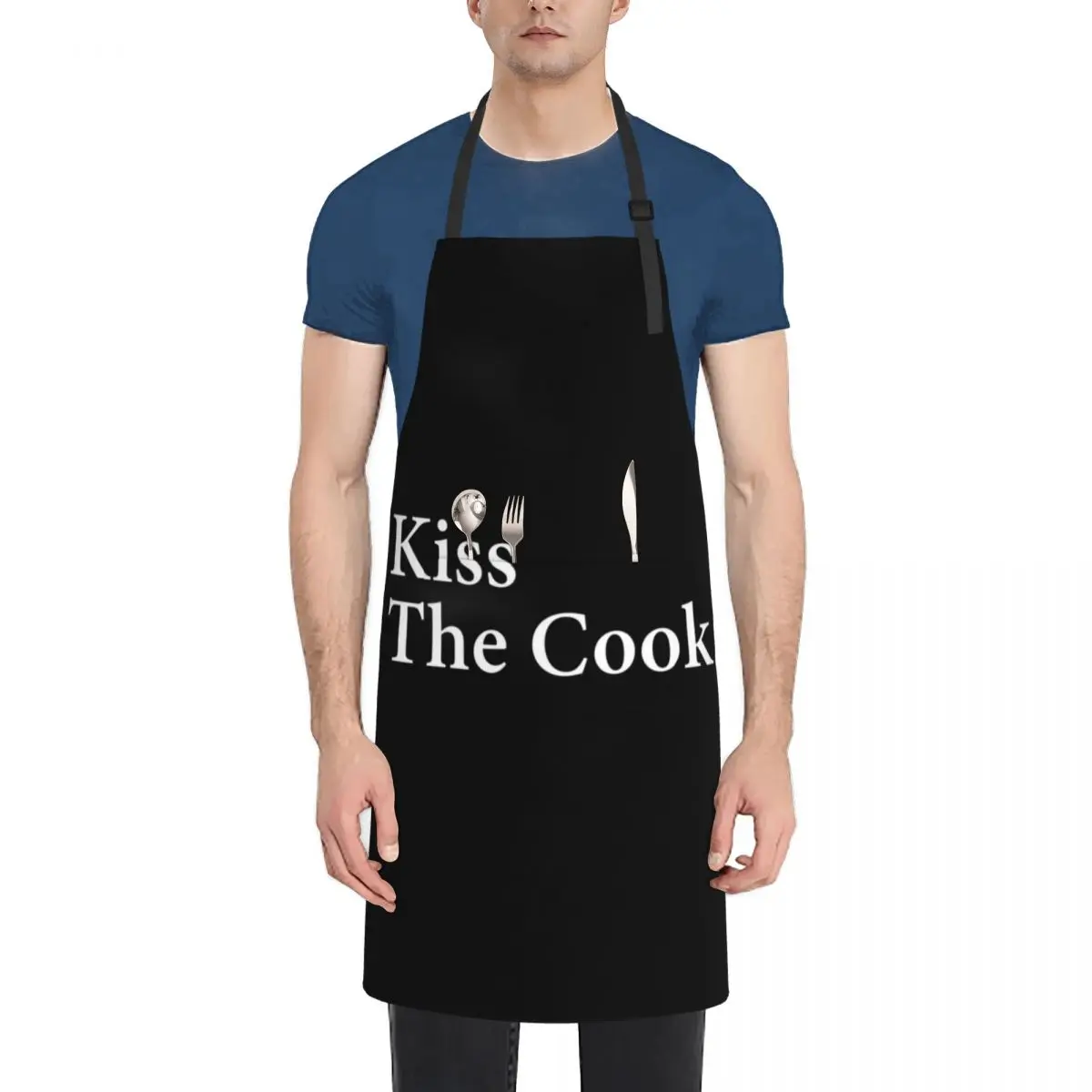 

Kiss the Cook gift for cook lover Apron home women Cute Kitchen Accessories Apron