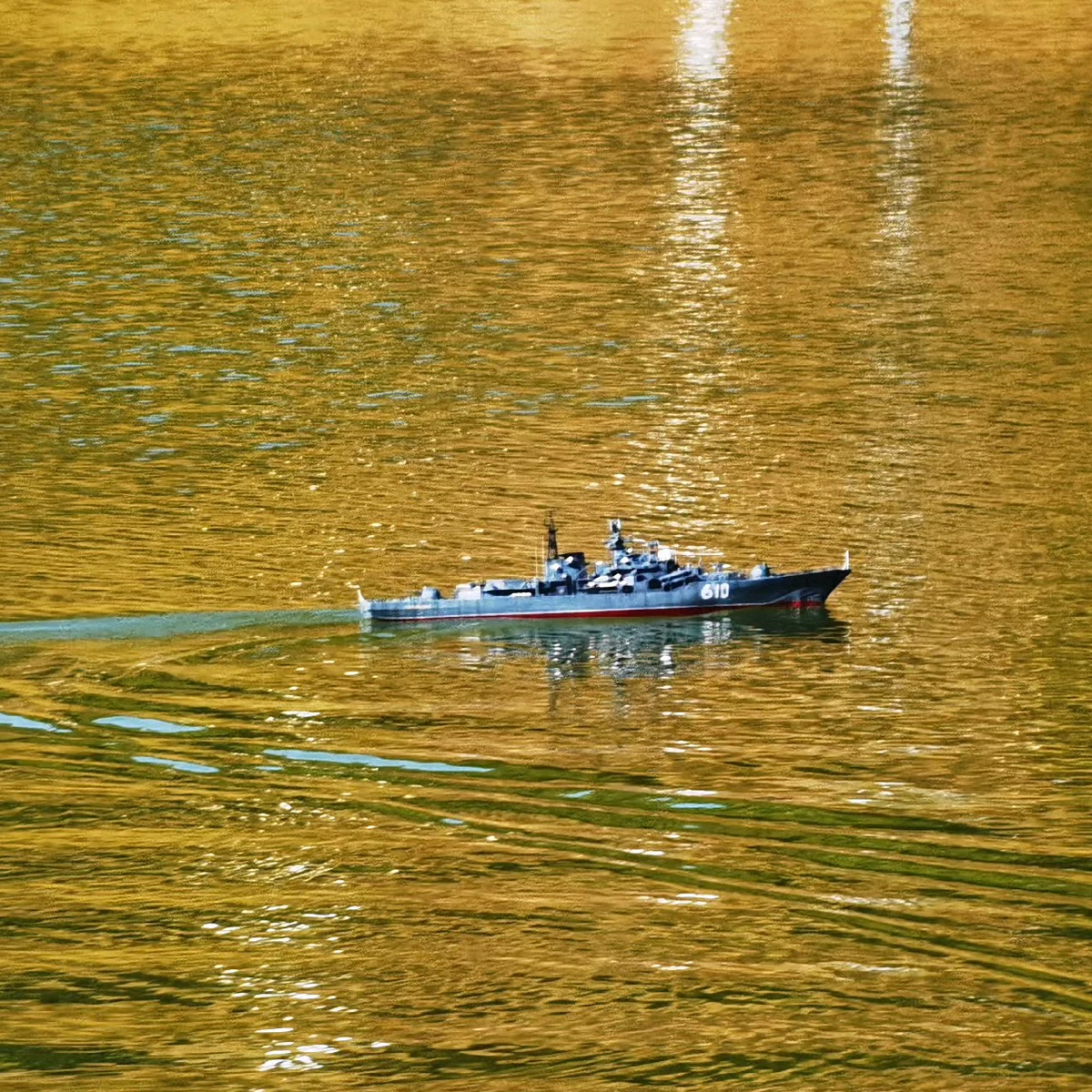 Barco rc 1/200, 80cm, destruidor de classe sovremenny, barco de controle remoto, motor duplo, barco rc, modelo rtr, brinquedo adulto