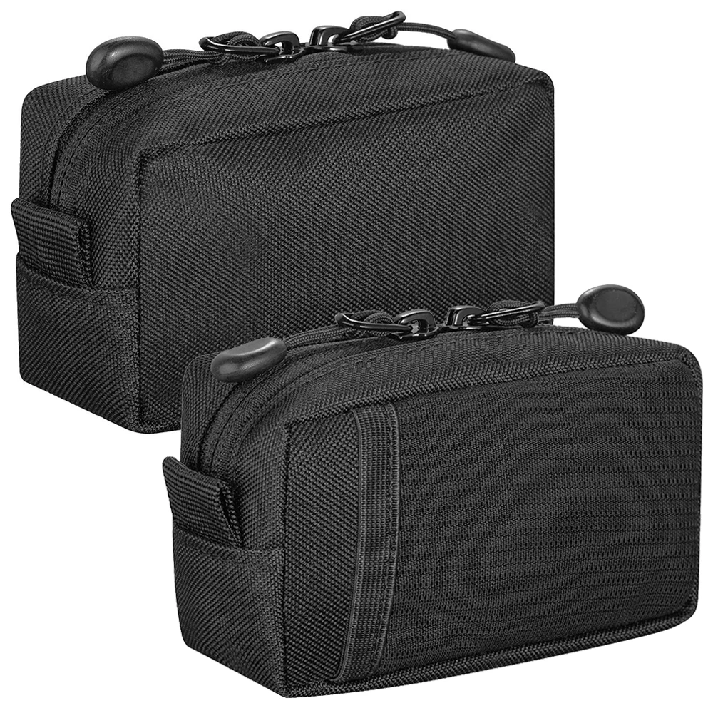 Outdoor Hunting Gear Storage - 2 個多機能戦術 EDC ポーチ屋外ポータブル戦術ナイフ収納バッグユーティリティツールポーチナイフギア収納用