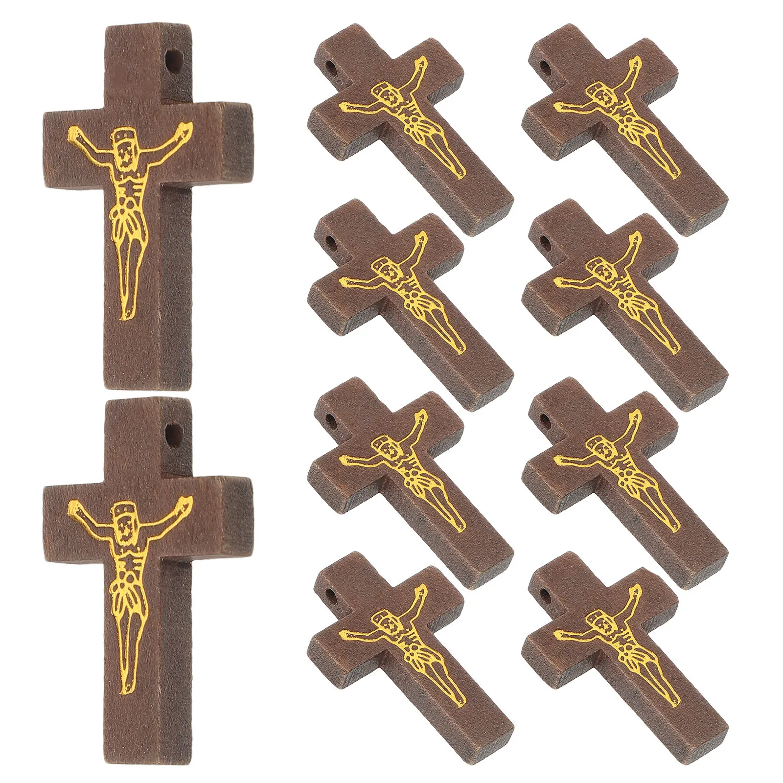 

10Pcs Cross Charm Pendants DIY Jewelry Making Findings for Necklace Bracelet Earrings Crafts Cross Charms for Jewelry Making