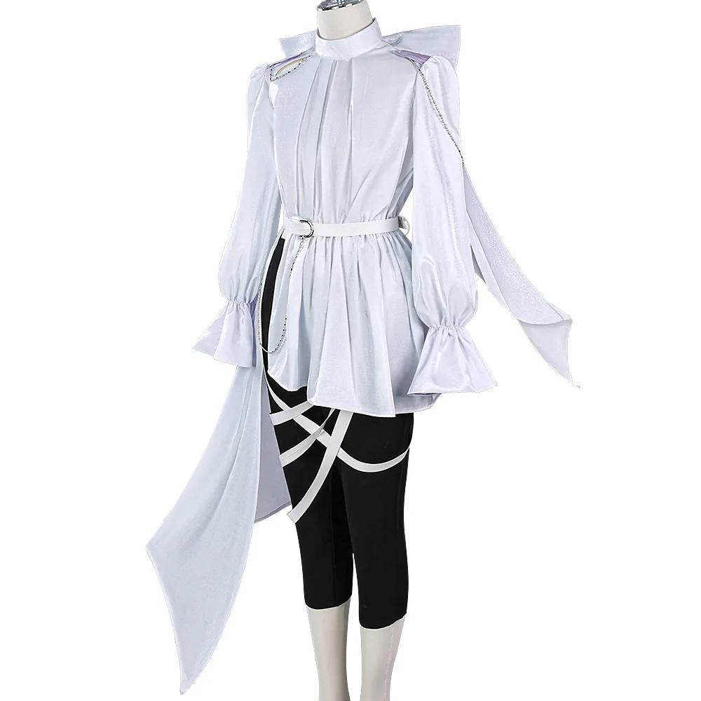 

Luka Cosplay Anime Alian Stege Costume Cosplay White Shirt And Accessories Full Set Luka Role Play Comic Con For Hallowmas Party