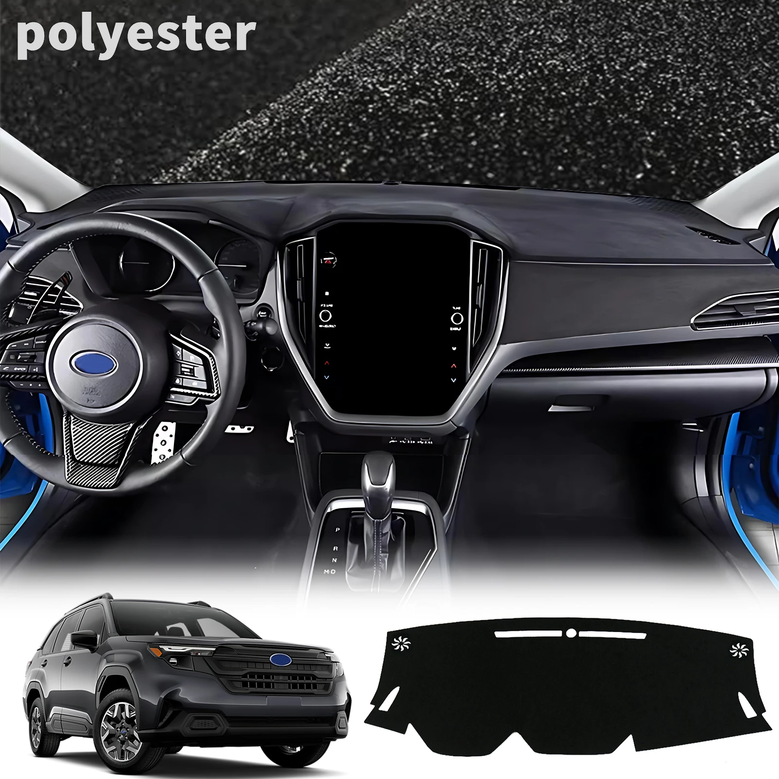 

for Subaru Forester 2025+ Accessories Car Dashboard Cover Pad Dashmat Dash Mat Anti-Slip Sunshade Protective Carpet