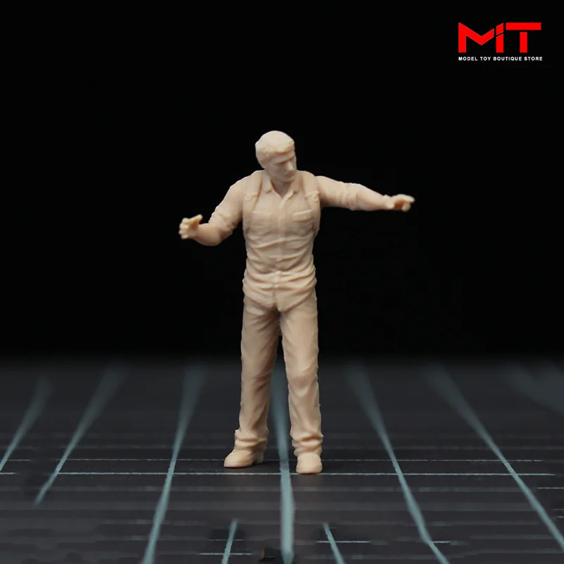 الجندي جويل وألي المشهد الدعائم ، الدعائم مصغرة غير مصبوغ ، أرقام الطباعة ثلاثية الأبعاد ، نموذج للسيارات الرمال ، اللعب الديكور ، 1/64 ، 1/43