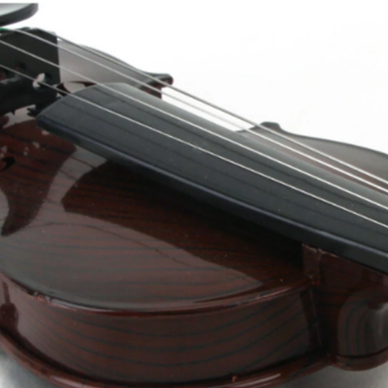 Mini ajustável violino corda brinquedos para crianças, instrumento musical, desenvolver presente musical, cor aleatória