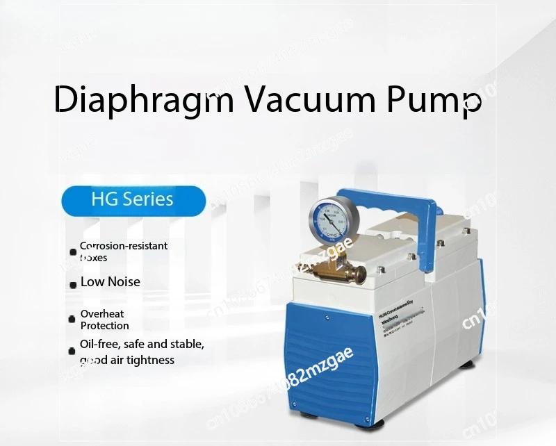 

Компактный многоголовочный диафрагменный вакуумный насос для лабораторного использования, безмасляная система электрической фильтрации с положительным/отрицательным давлением