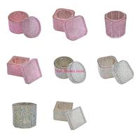 E0BC Acrylic Tool Glass Dish With Jewelry Storage Capacity And Elegant Detail