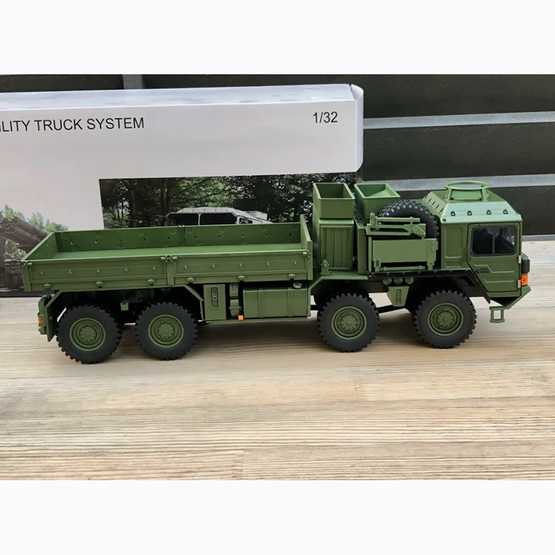 MAN MILITARY 1:32 8×8 SX-EXTREME MOBILITY TRUCK SYSTEM Alloy Off-Road Vehicle Model Simulation Toy Souvenir Gift Display