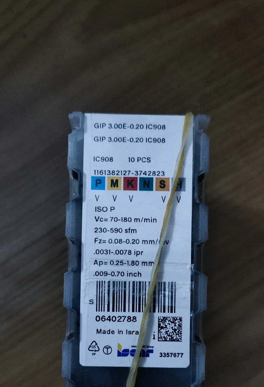 

Hard alloy cutting blades GIP3.00-0.20 IC808