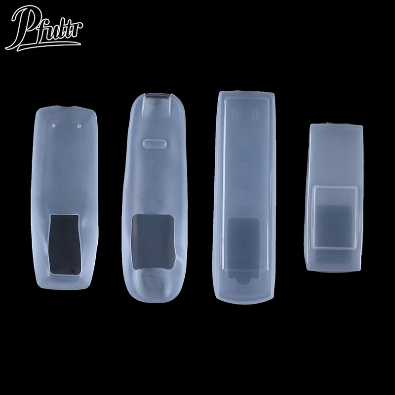 1Pc Portable Silicone Air Condition Control Case TV Remote Control Cover Transparent Dust Protect Protective Storage Bags