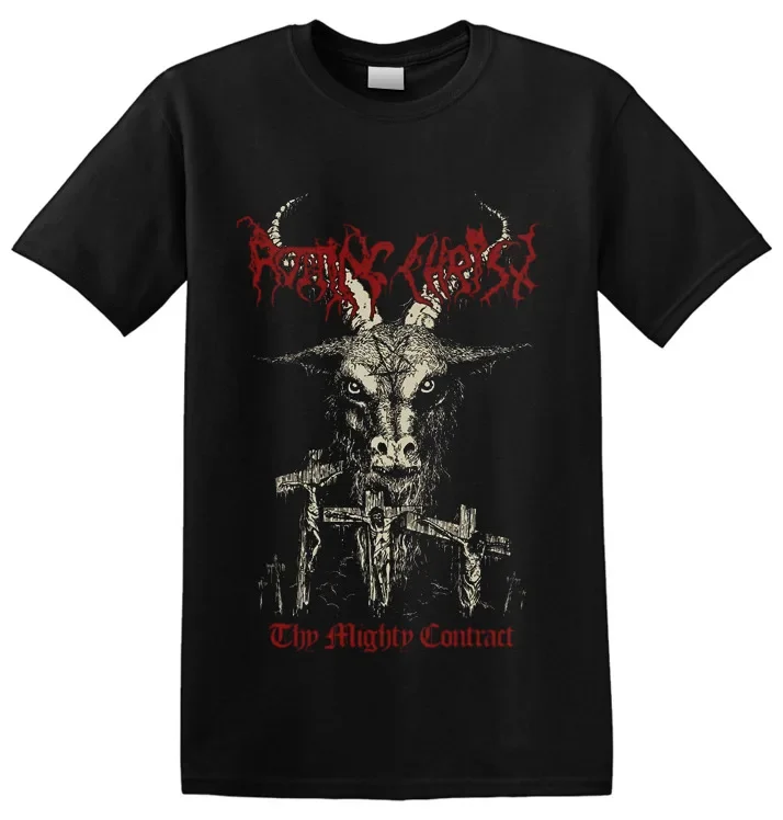 ROTTING CHRIST - 'Thy Mighty Contract' T-Shirt  Tees High Quality 100%Cotton Short Sleeve