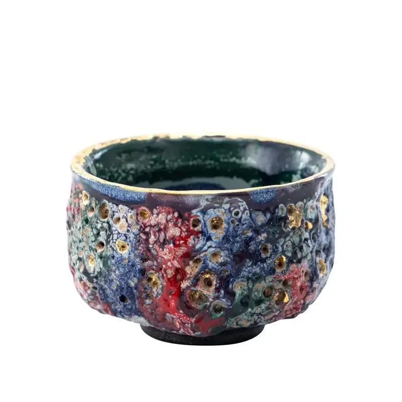 Pure handmade teacup wabi cup Shino cup teacup master cup