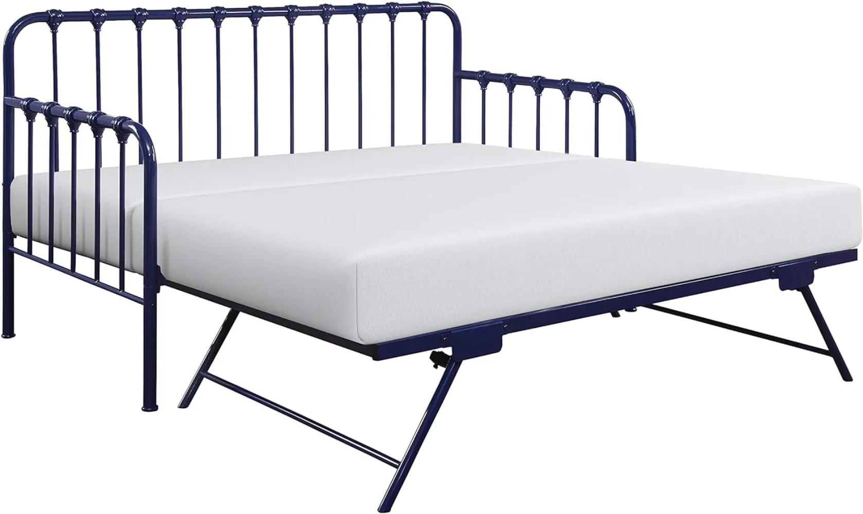 Fafard Metal Daybed with Trundle Armarios De Dormitorio Bedframe  Songkaum Colchon