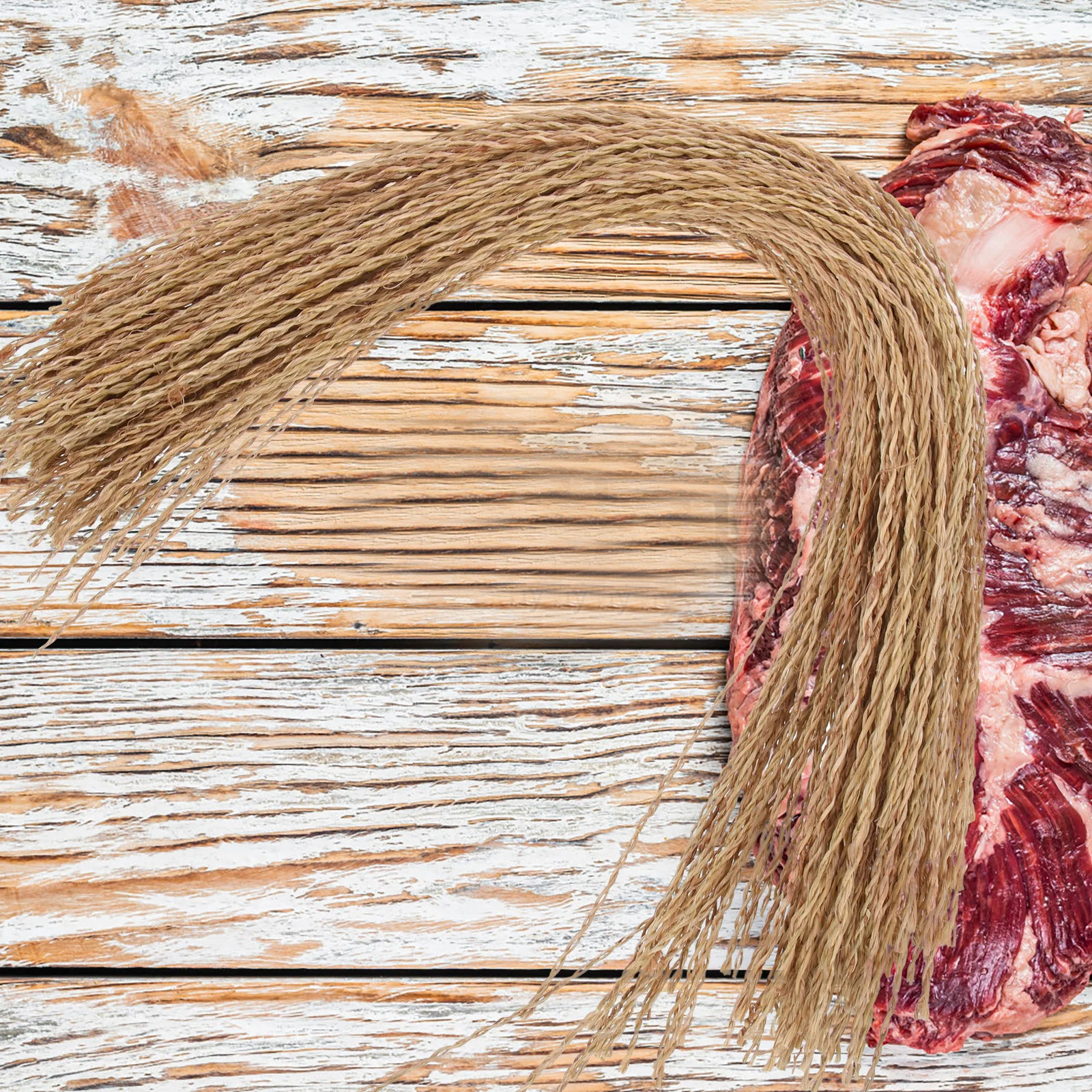 100pcs Food Butcher Twine Hemp Rope For Meat Sausage Packaging Kitchen String Trussing Tool Bakers Cord Home Professional Use