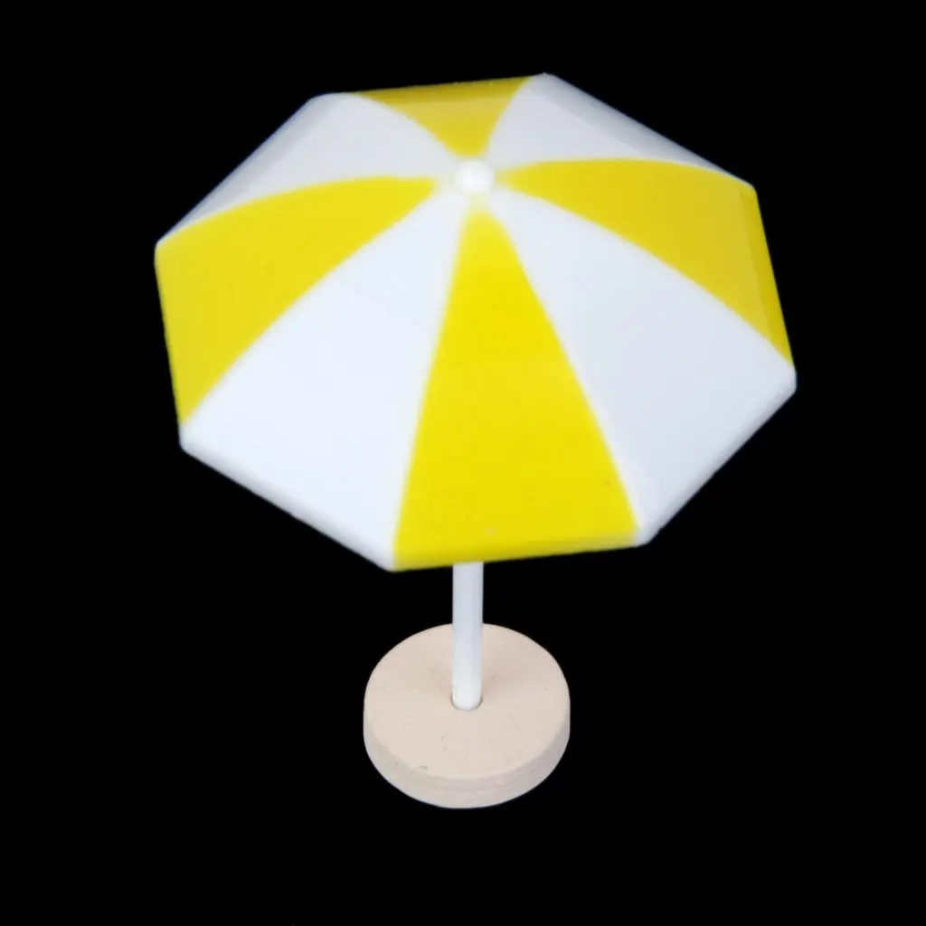 Miniature Sunshade ร่มสําหรับ MOSS ภูมิทัศน์ตกแต่ง MINI House คอนเทนเนอร์บอนไซพืชอุปกรณ์เสริมสวน Props