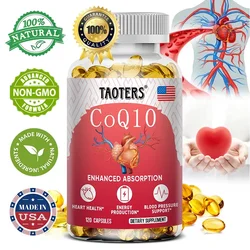 CoQ10 400mg - High Absorption, Coenzyme Q-10 , Non-GMO Gluten Free Vegan , Dietary Vitamin Supplement Antioxidant Support