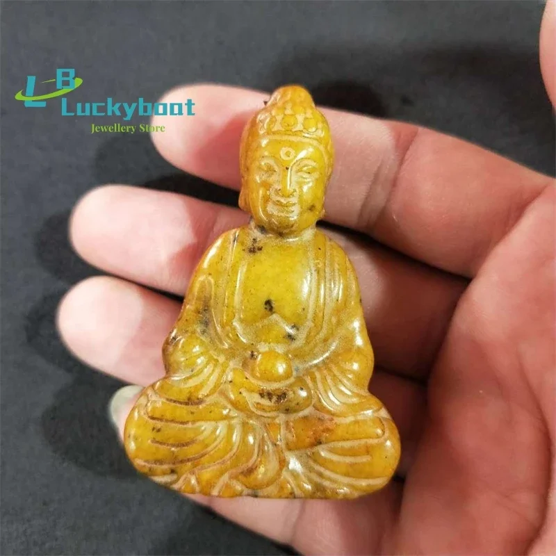 

Antique Collection Antique Jade Xiuyu Antique Old Guanyin Jade Pendant Crafts