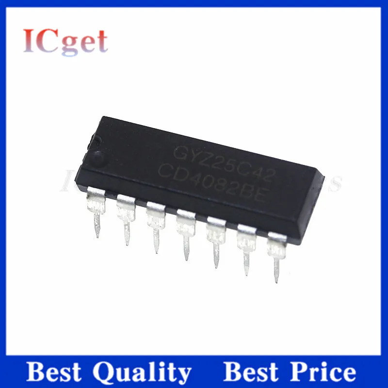10PCS CD4022BE CD4025BE CD4060BE CD4081BE CD4082BE CD4532BE DIP New original logic chip
