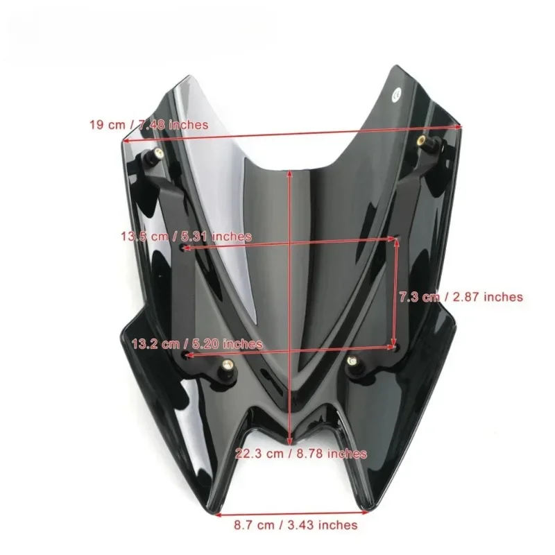 

For Kawasaki Z900/Z650 2020-2024 Windshield Front Windshield Windshield Shroud, Accesorios Para Moto