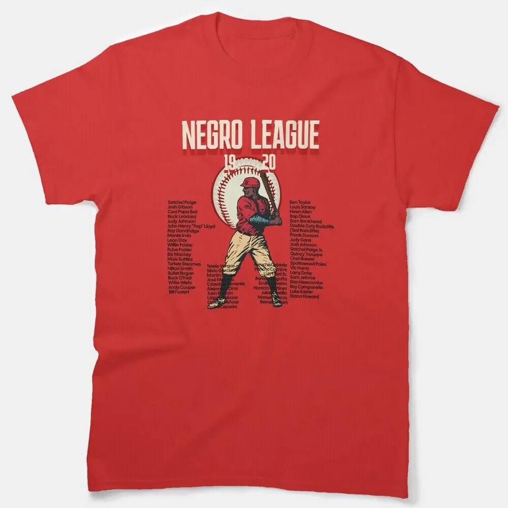 Negro League Classic    Anime Graphic T-shirts unisex Short Sleeve  100%Cotton