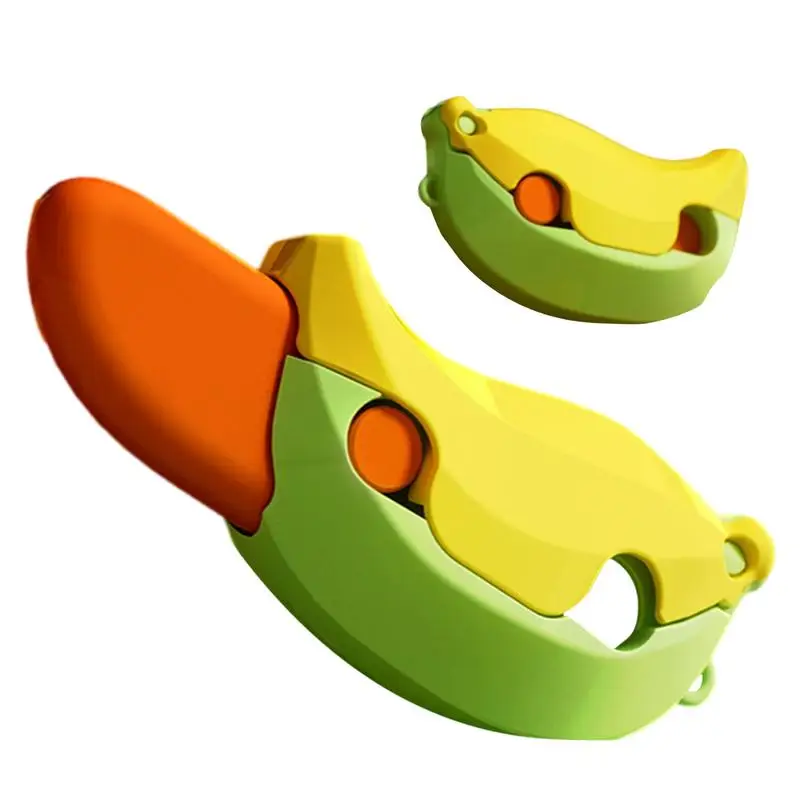 

3D Gravity Toy Cute Banana Shape 3D Printing Gravity Toys With Smooth Edges Cretive Gifts For Traveling Working Home School