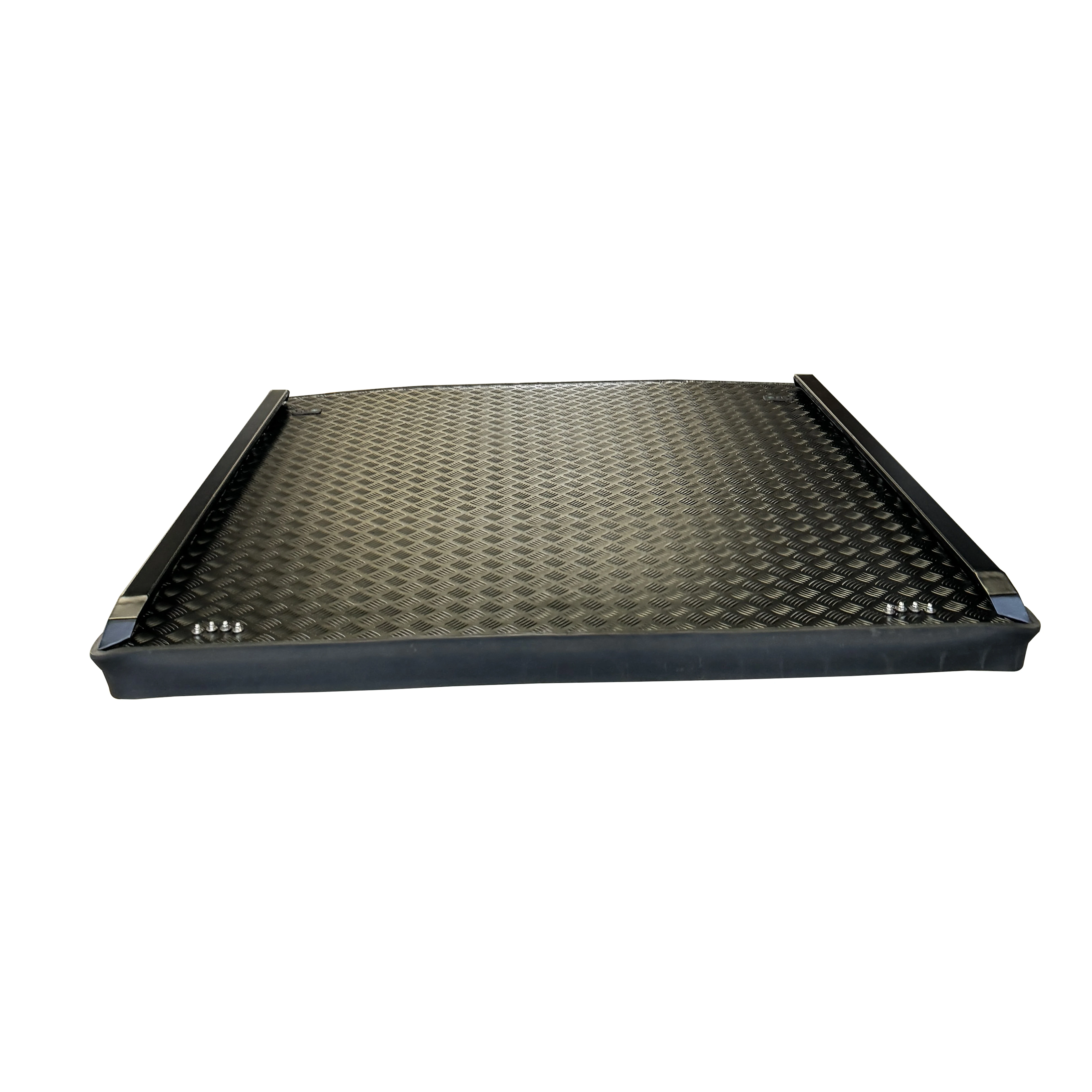 Aluminum alloy hard pickup truck bedspread is suitable for 5-foot waterproof folding truck bedspread with locking function