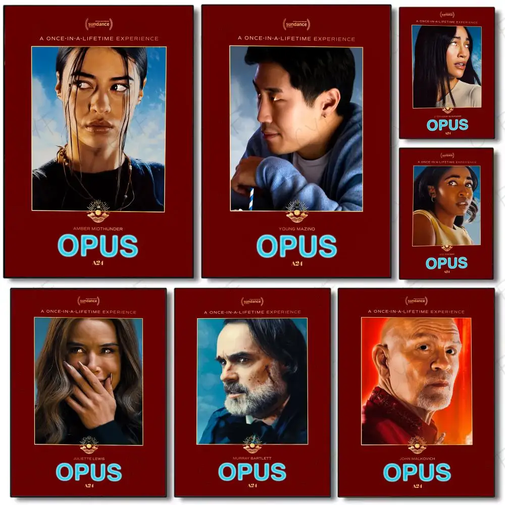 Póster de la película Suspense Dark Movie O-Opus, pintura mural artística para decoración del hogar y regalos