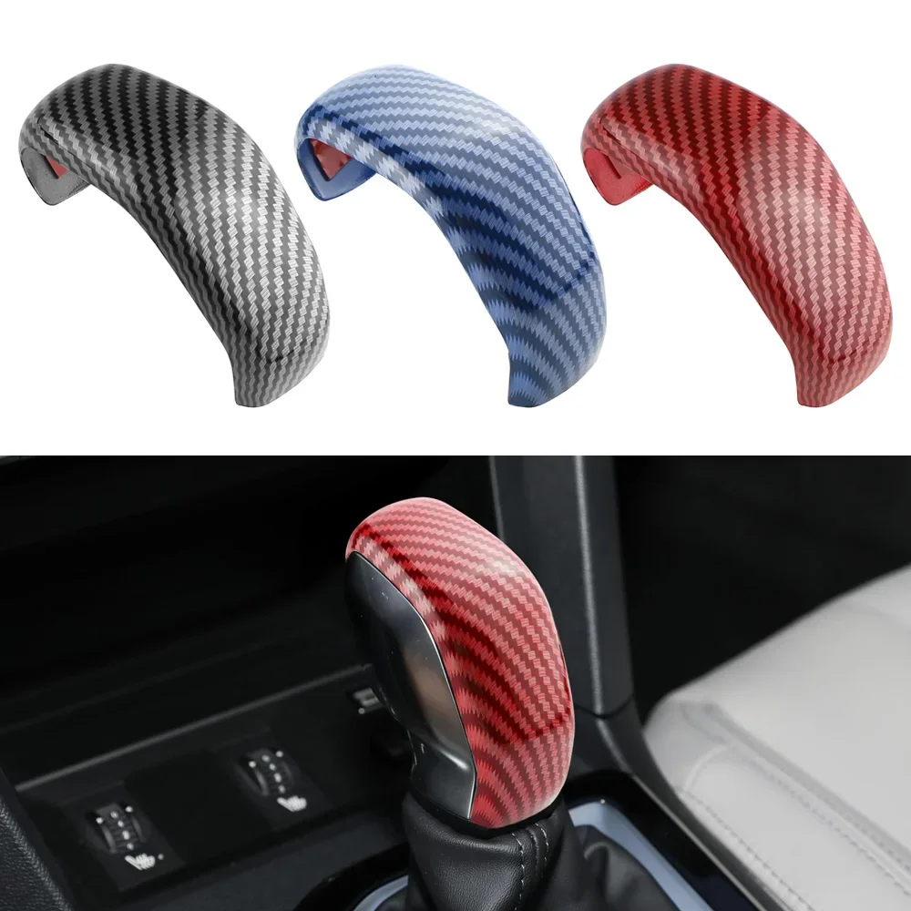 Car Gear Head Shift Knob Protection Cover Trim Stickers Fit for Peugeot 308 308S 408 AT Accessories