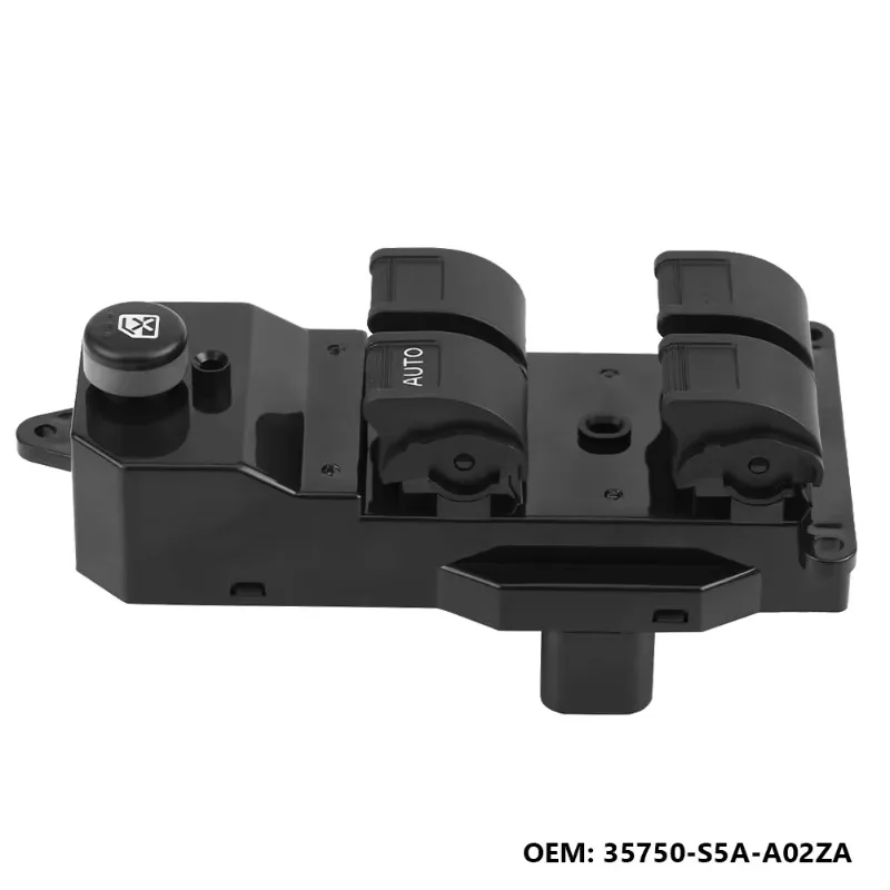 35750-S5A-A02ZA 1PCS Front Left Right Glass Lifter Switch Assembly Car Window Controller Switch for Honda CRV Fit Civic