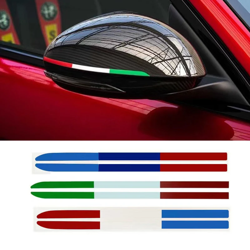 2PCS Car Rearview Mirror Decal Sticker Auto Accessories For Geely Boyue Haoyue Vision-X3 New emgrand Vision Binyue Emgrand-GS