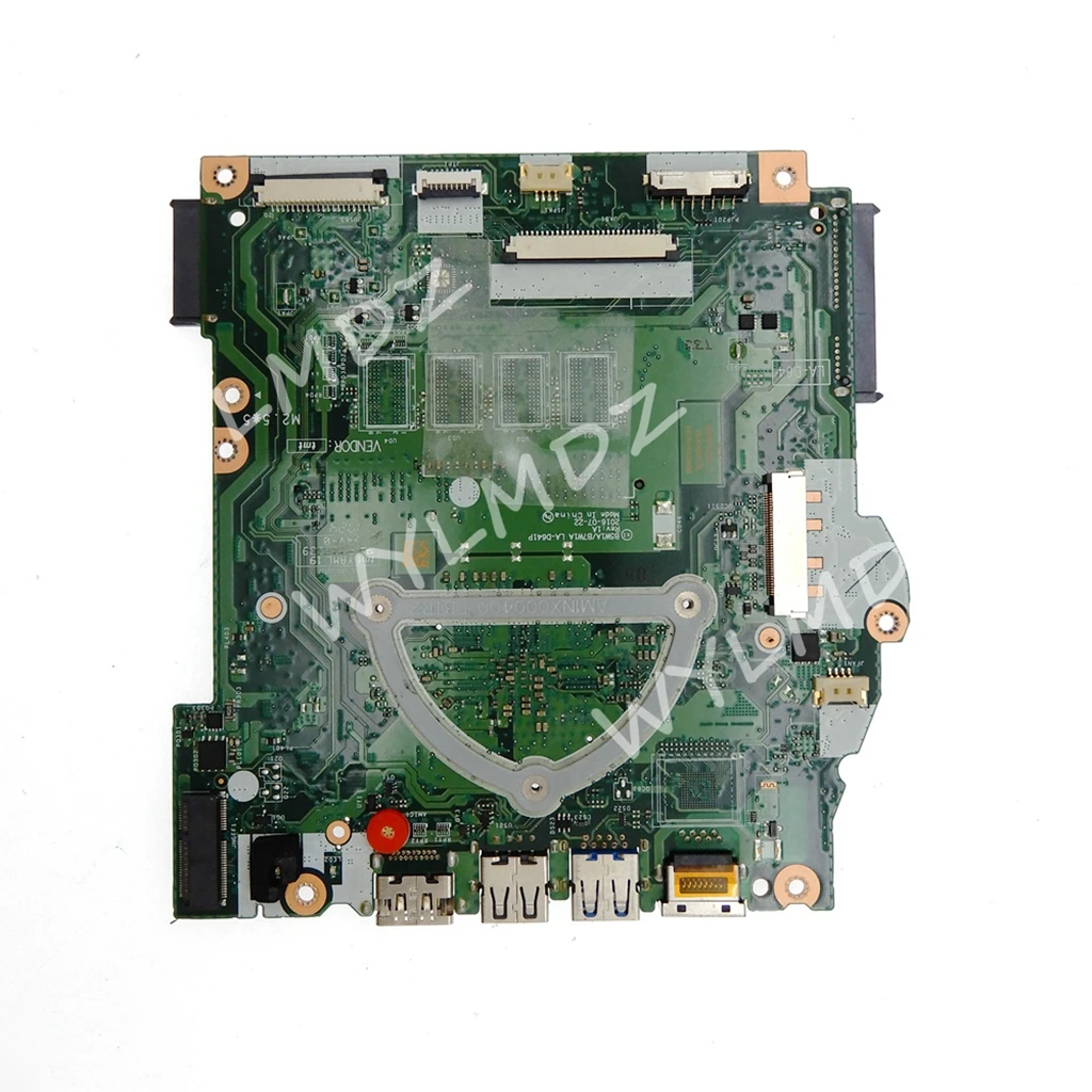 LA-D641P With N3350 N3450 N4200 CPU Notebook Mainboard For Acer Aspire ES1-533 Laptop Motherboard